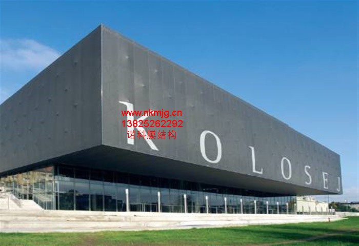 建筑外立面PTFE网格膜